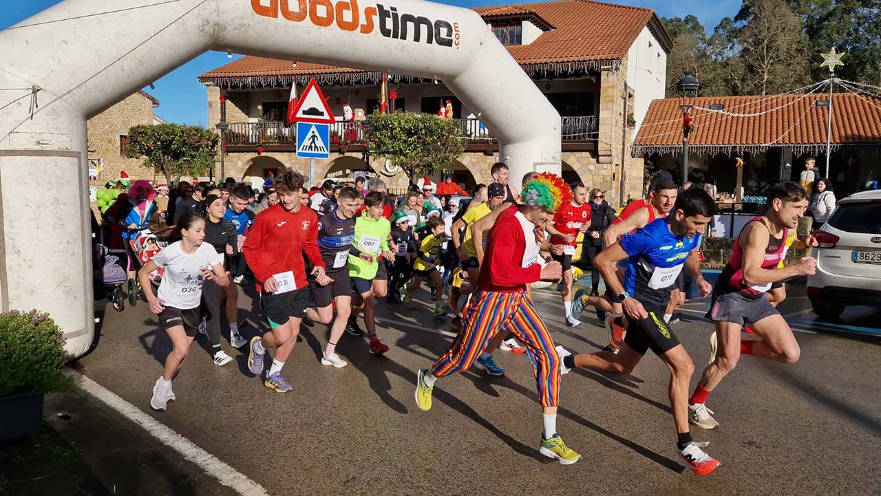 La San Silvestre Solidaria reúne a 162 personas en Novales