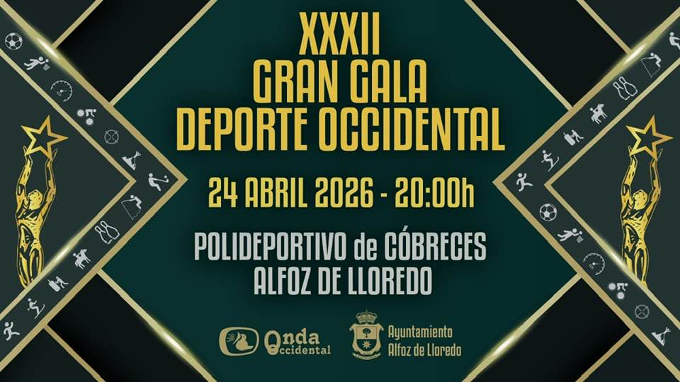 Cóbreces acogerá el viernes la XXXII Gala del Deporte Occidental