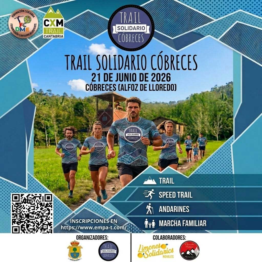 Más de 300 personas participarán el domingo en el Trail Solidario Cóbreces